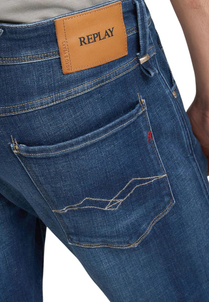 Jeans Slim Fit Uomo Replay  Anbass M914Q .000.141 908