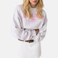 Felpa A Girocollo Donna Guess Vestibilit� oversize, Effetto corsetto Gj W6YQ08K3866