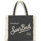 Borsa A Mano Donna Mc2 Saint Barth Logo Sul Davanti, Doppi Manici, Il Logo Saint Barth Sul Davanti Colette Shearling COL0031