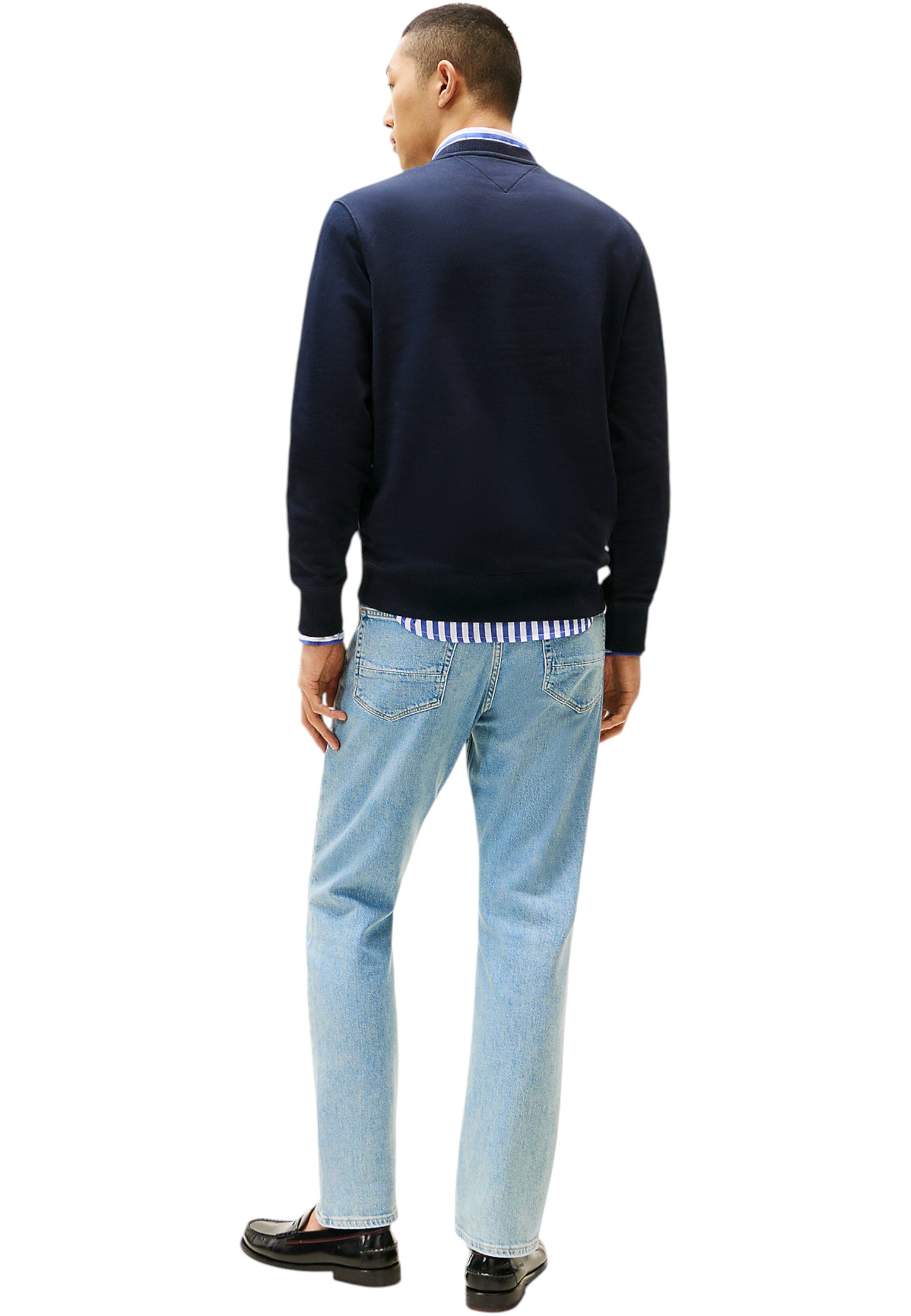 Felpa A Girocollo Uomo Tommy Hilfiger  Essential Terry MW0MW37237