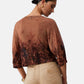 Maglia Scollo A Barca Donna Liu Jo Con Stampa  CA6355MA71N