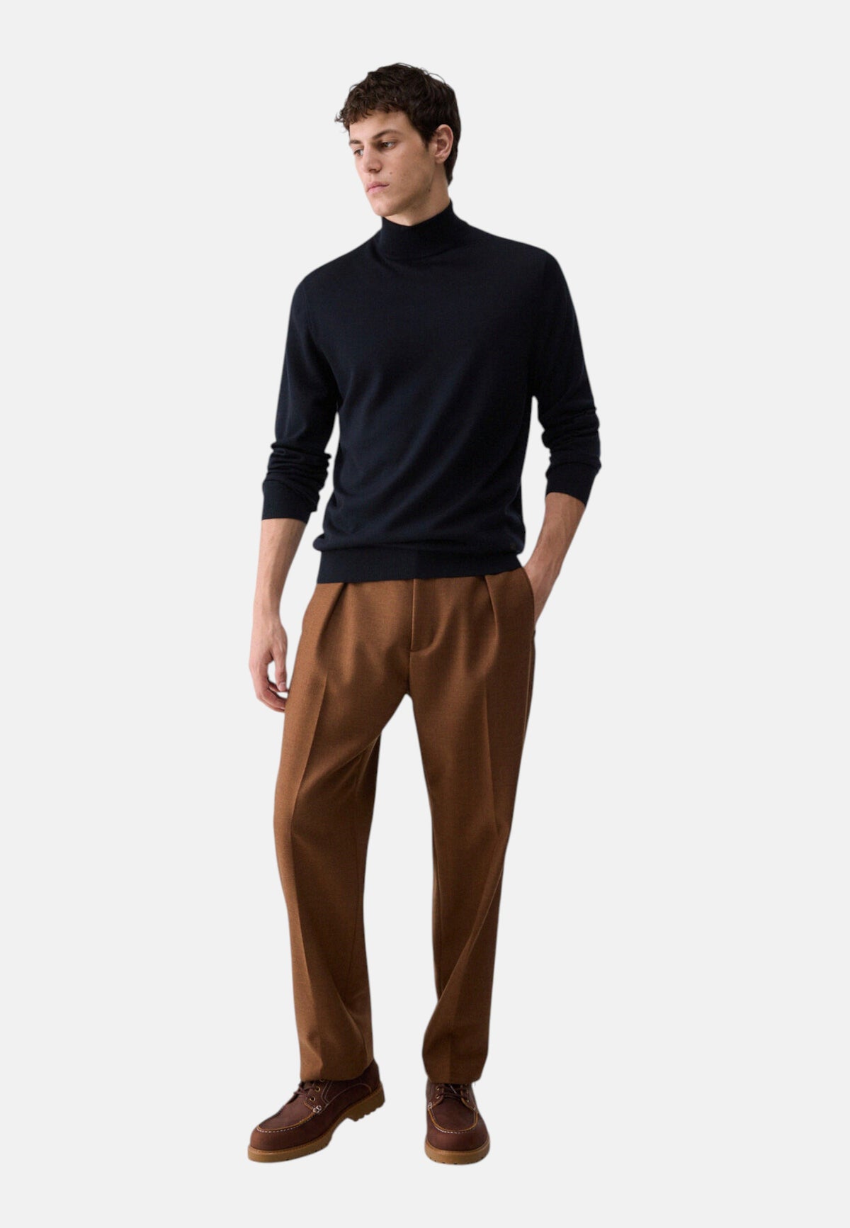 Maglia Collo Alto Uomo Liu Jo In Lana  QXX137MA27P