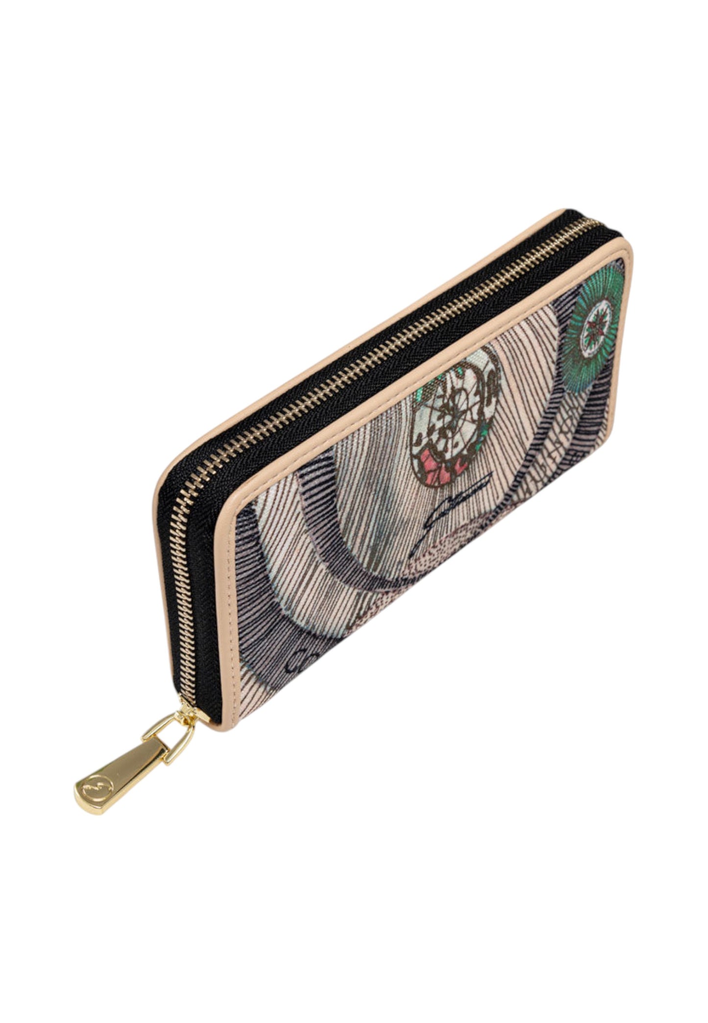 Portafoglio Con Zip Donna Gattinoni Large Maya BIGMX8094WIL