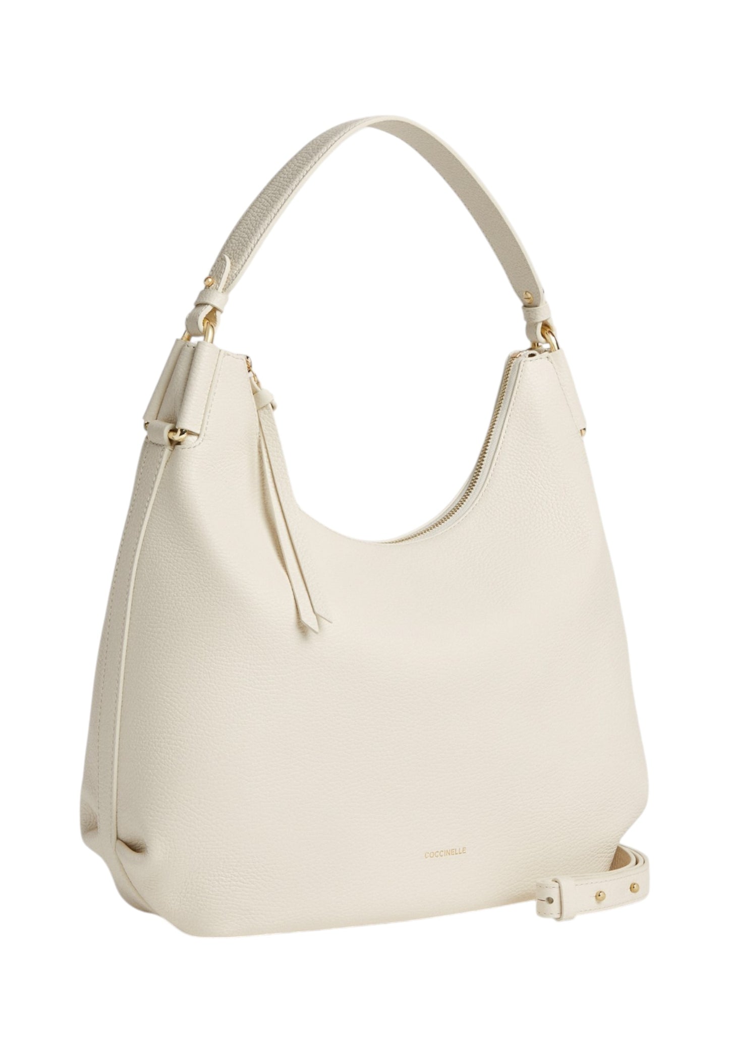 Borsa A Spalla Donna Coccinelle In Pelle Martellata Coccinelle Rebekka Medium E1T95130101