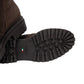 Stivaletti Chelsea Donna Nero Giardini Tomaia in pelle, cinturino decorativo con fibbia, inserti elastici, punta tonda, suola carrarmato, Made in Italy  I618021D