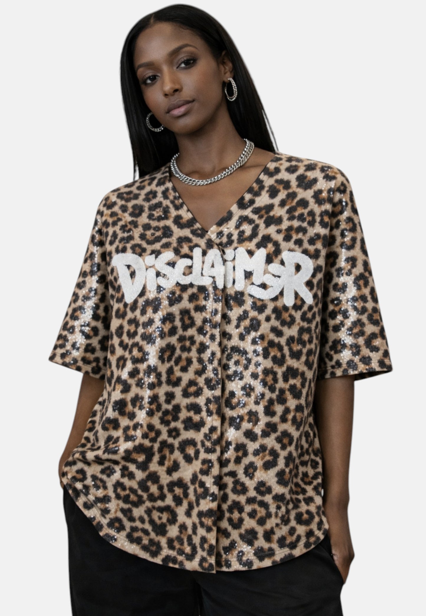 T-Shirt Manica Corta Donna Disclaimer   26EDS55566