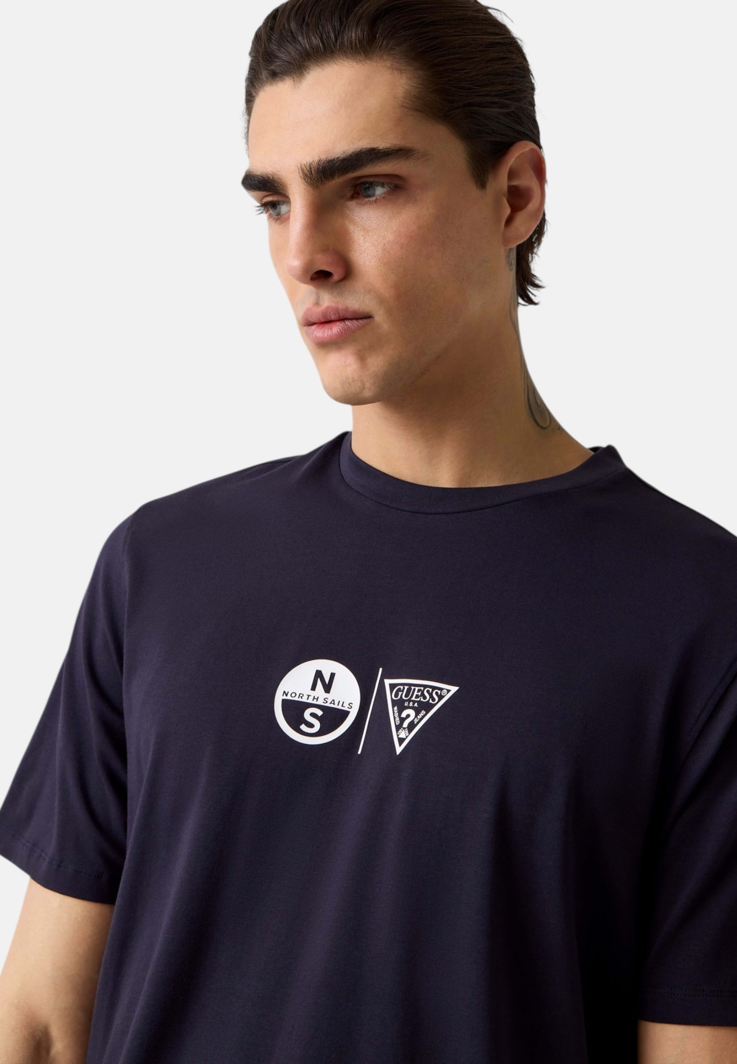 T-Shirt Manica Corta Uomo Guess  Guessxns - Printed M6GI40K3322