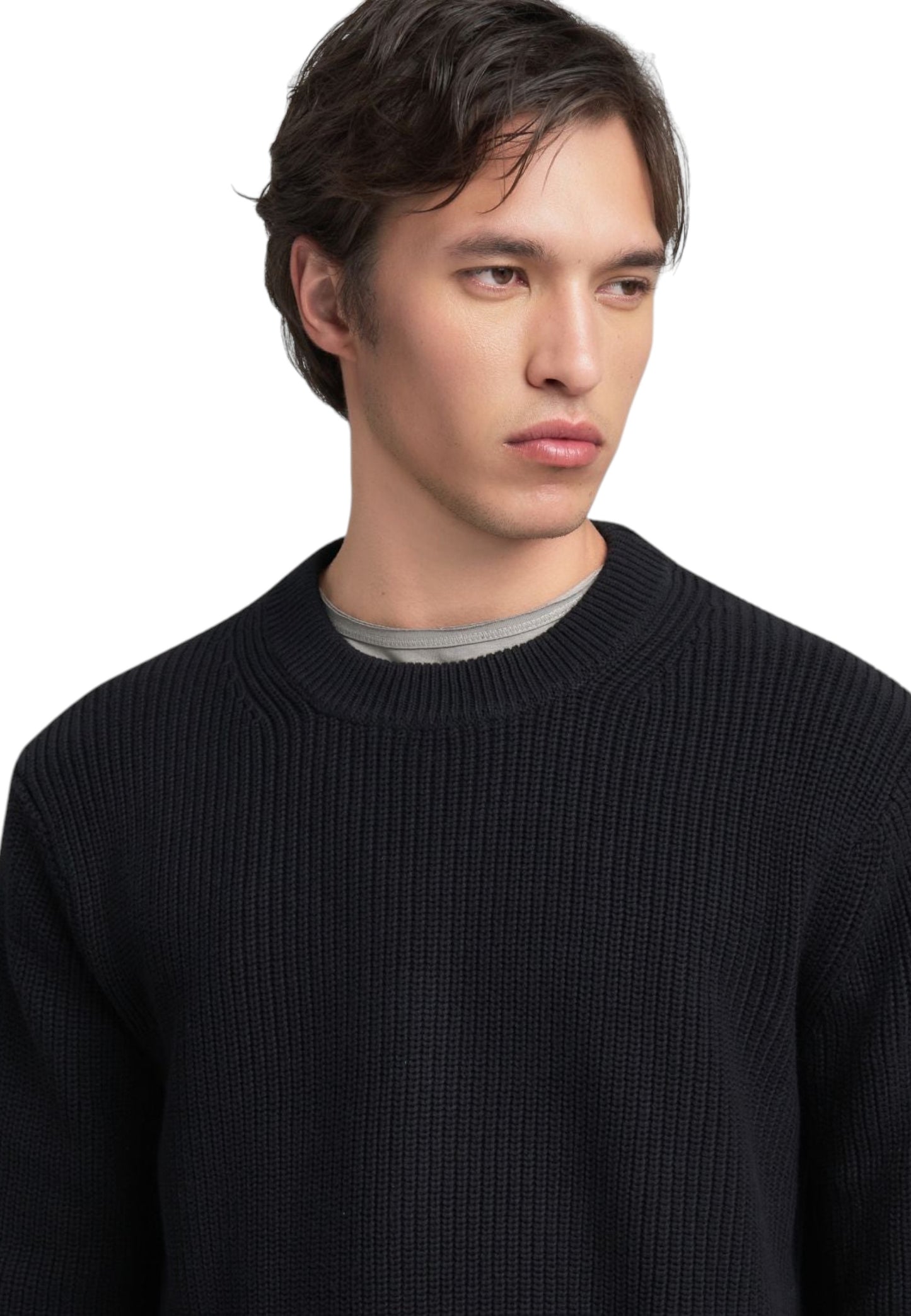 Maglione A Girocollo Uomo Replay A Costine  UK4722.000.G23788