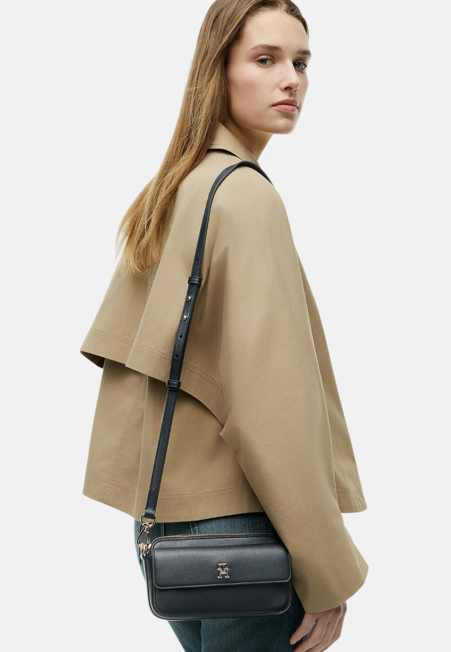 Borsa A Tracolla Donna Tommy Hilfiger Camera Bag Th Icon AW0AW18721
