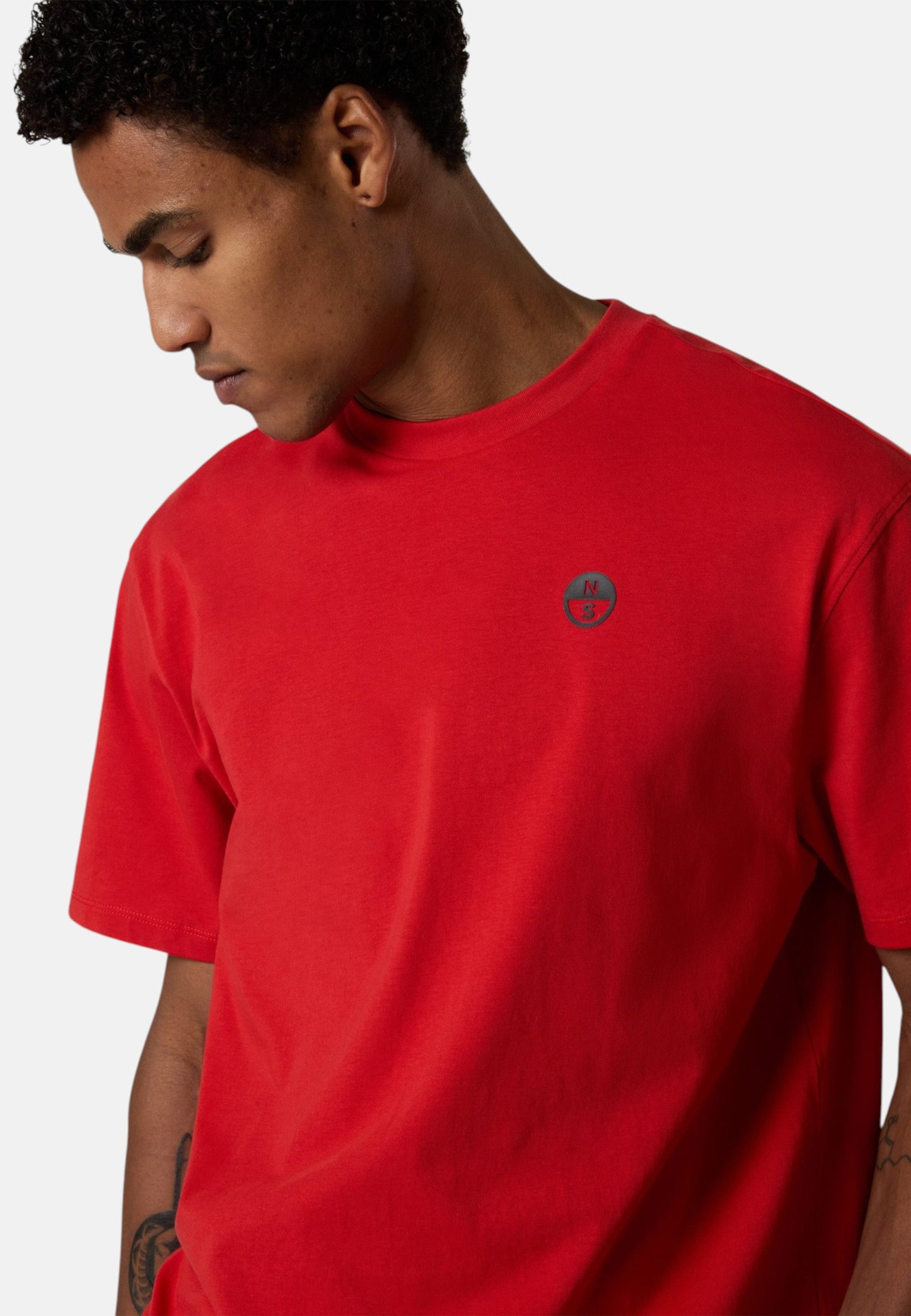 T-Shirt Manica Corta Uomo North Sails Con Stampa  693158