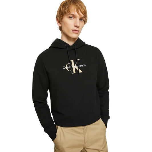 Felpa Con Cappuccio Uomo Calvin klein Jeans  Archival Monologo Waffle J30J322701