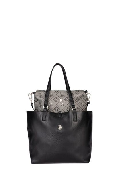 Borsa A Spalla Donna U.S. Polo Assn. Medium Shopping Malibu BEUM08707WVP