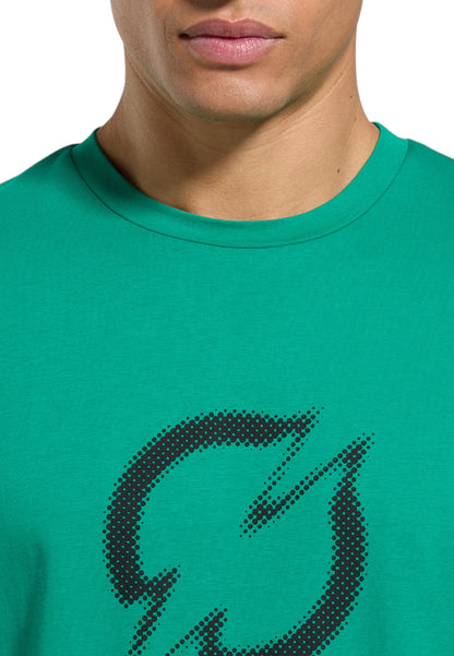 T-Shirt Manica Corta Uomo Bikkembergs Stampata