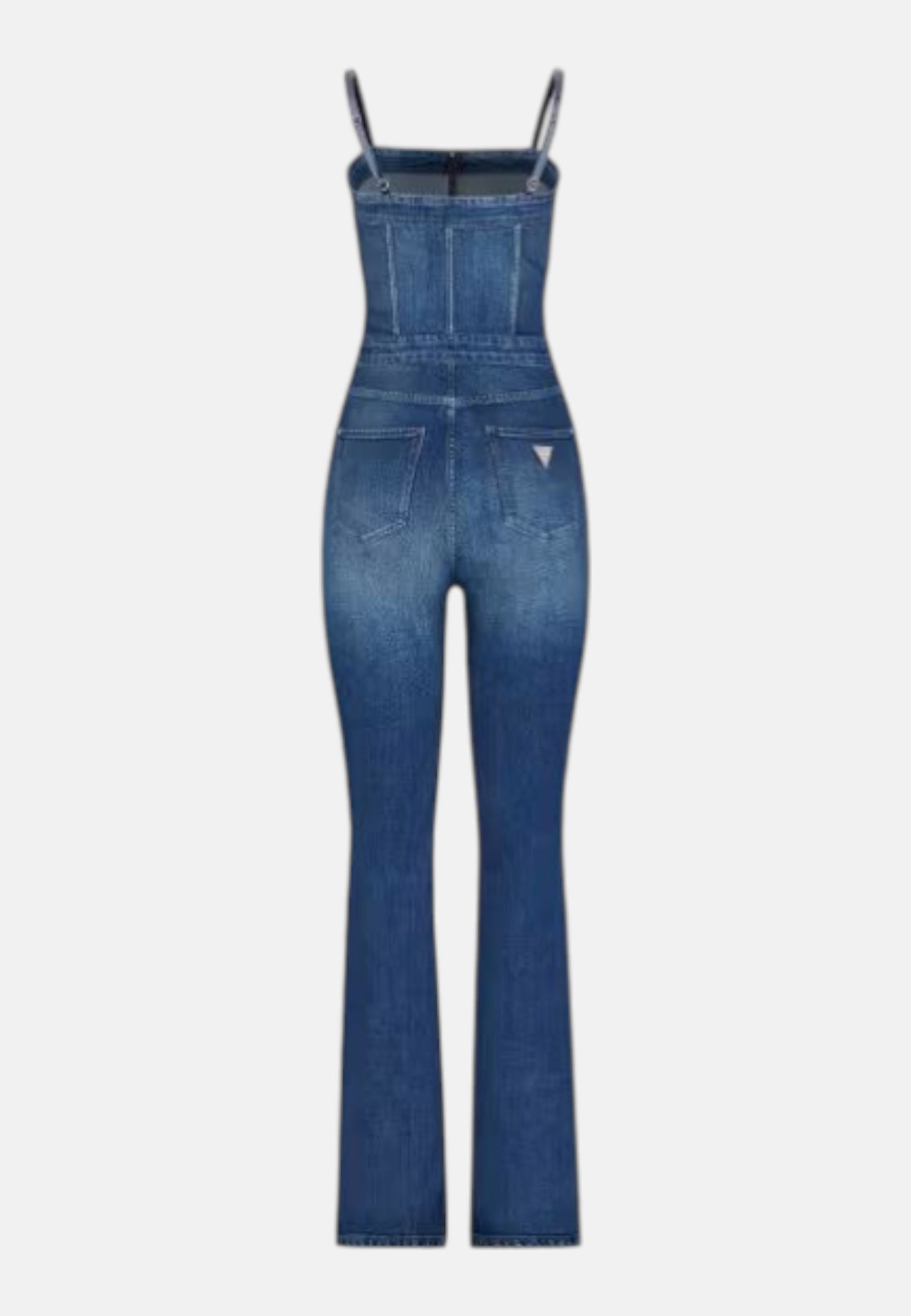 Tuta Jumpsuit Senza Maniche Donna Guess Con Jeans Con Jeans W6RD0ID6883