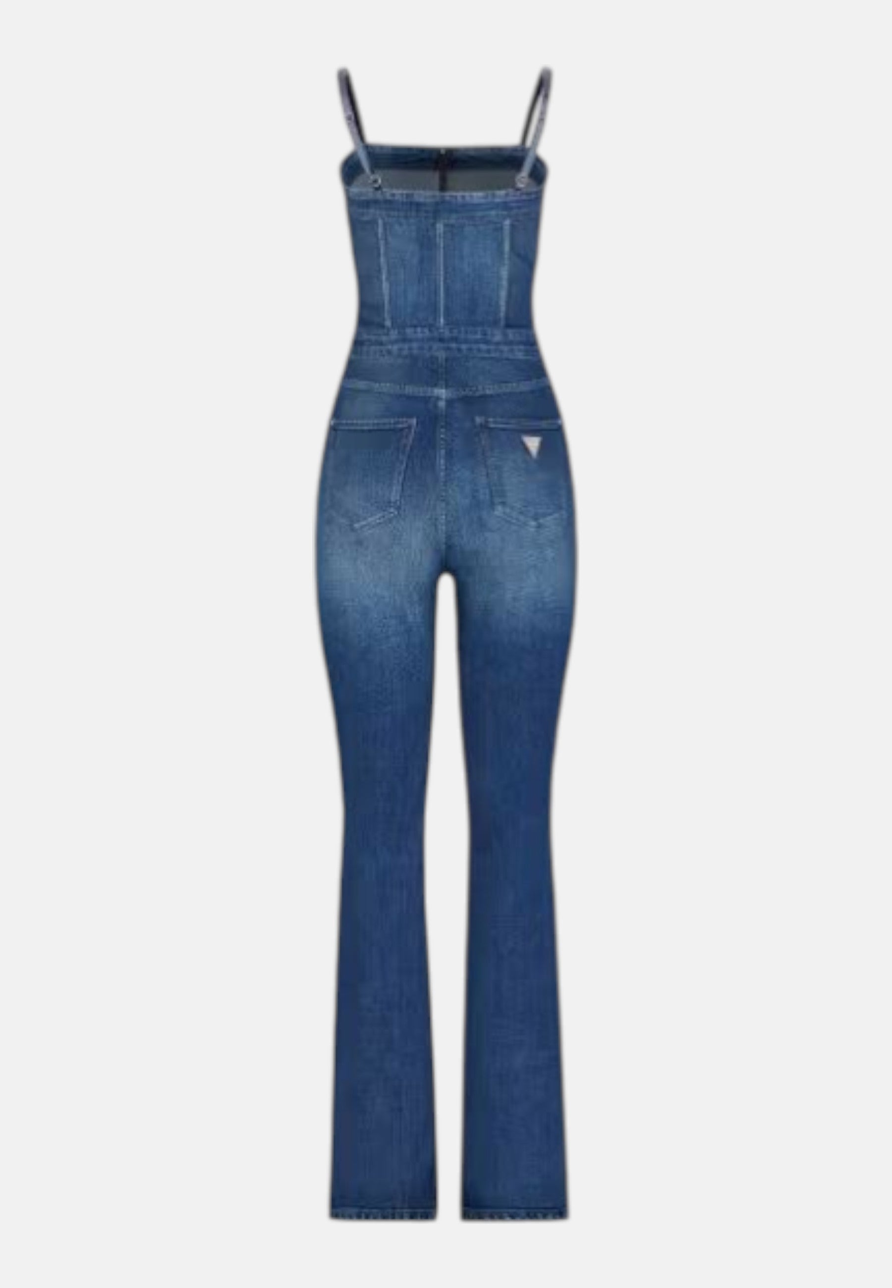 Tuta Jumpsuit Senza Maniche Donna Guess Con Jeans Con Jeans W6RD0ID6883
