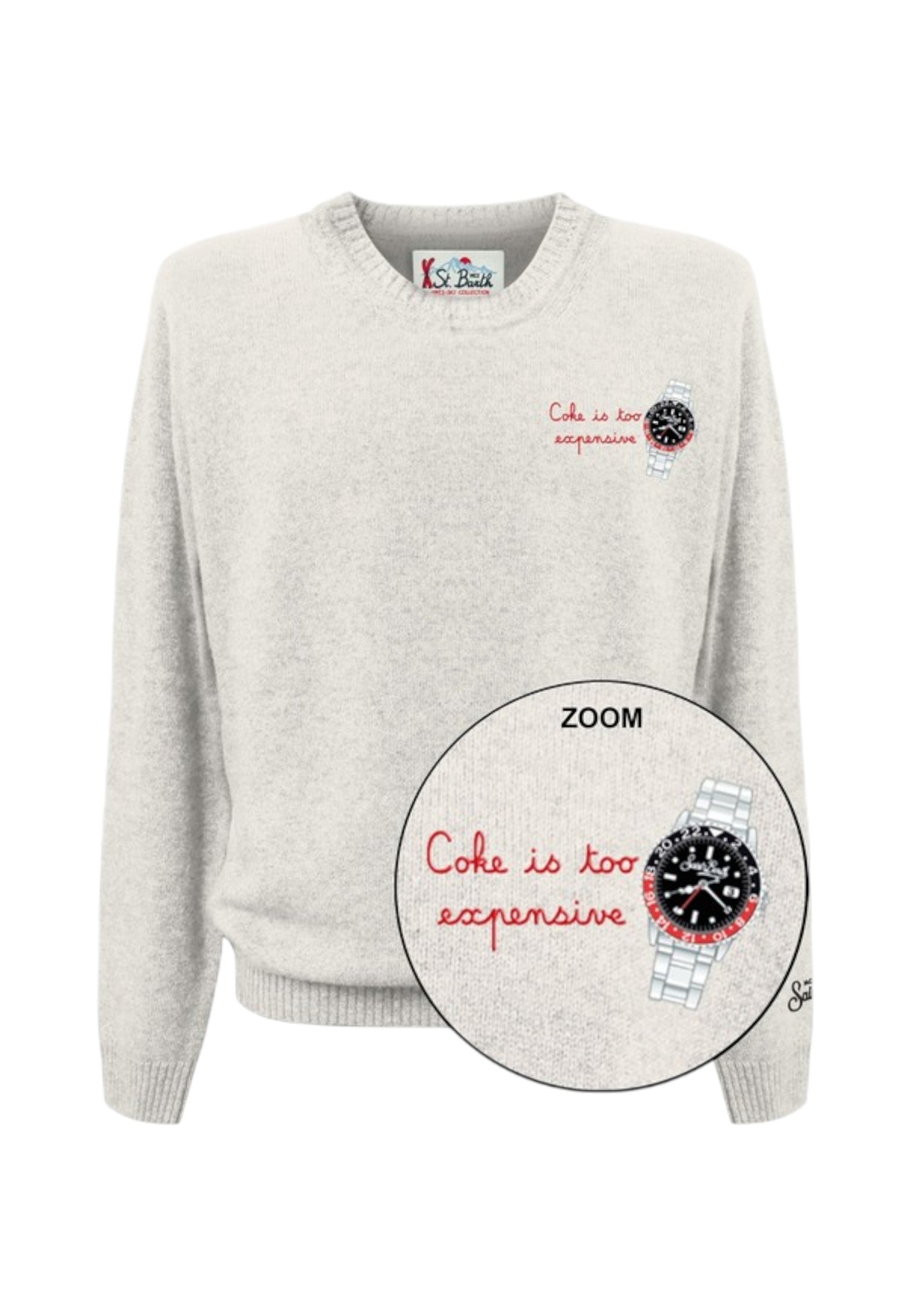 Maglione A Girocollo Uomo Mc2 Saint Barth Expensive Watch Heron Light Embry HER0024
