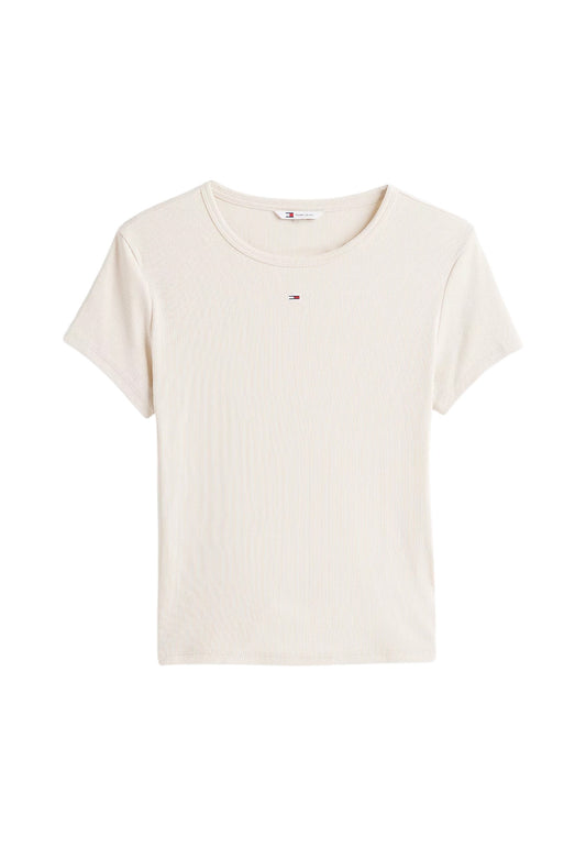 T-Shirt Manica Corta Donna Tommy Jeans  Tjw Slim Essential R