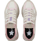 Sneakers Basse Donna Sun68 Stile Running, Suede E Nylon Stargirl Multicolor Z46222