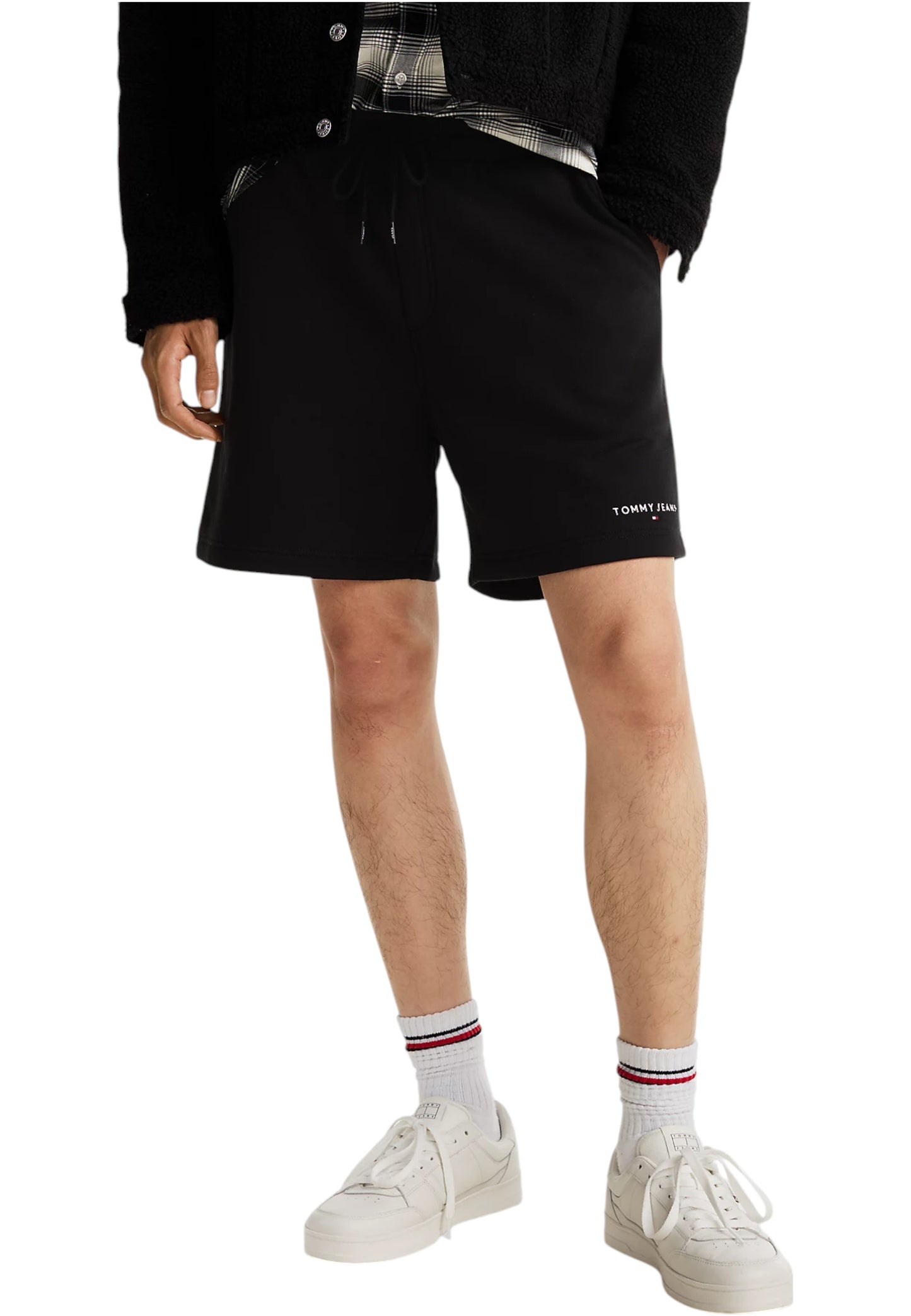 Pantaloncini  Uomo Tommy Jeans In Felpa Tjm S Flag Beach