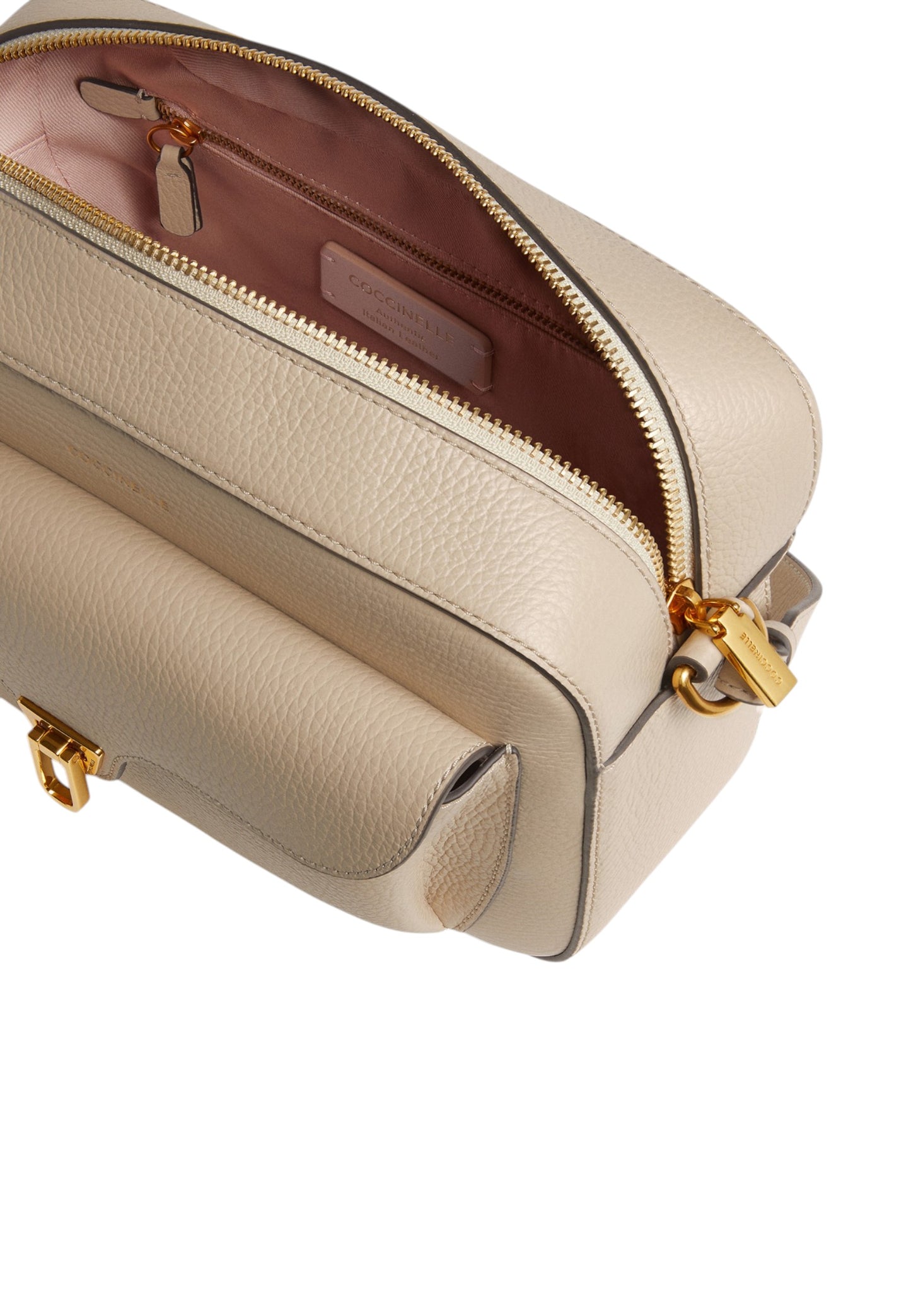 Borsa A Tracolla Donna Coccinelle In Pelle Martellata Coccinelle Beat Soft Large E1MF6150601