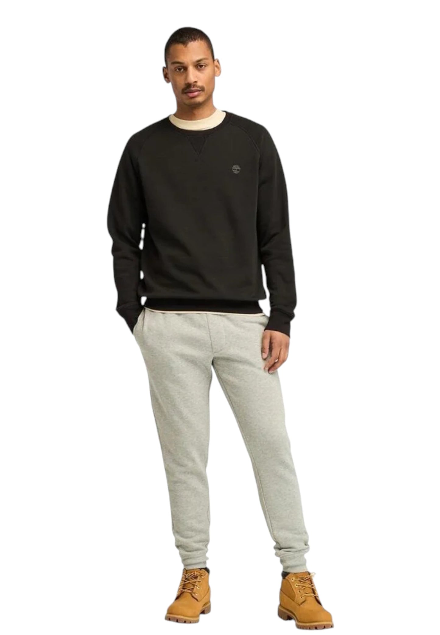 Felpa A Girocollo Uomo Timberland  Exeter River Brushed Back TB0A2BNK