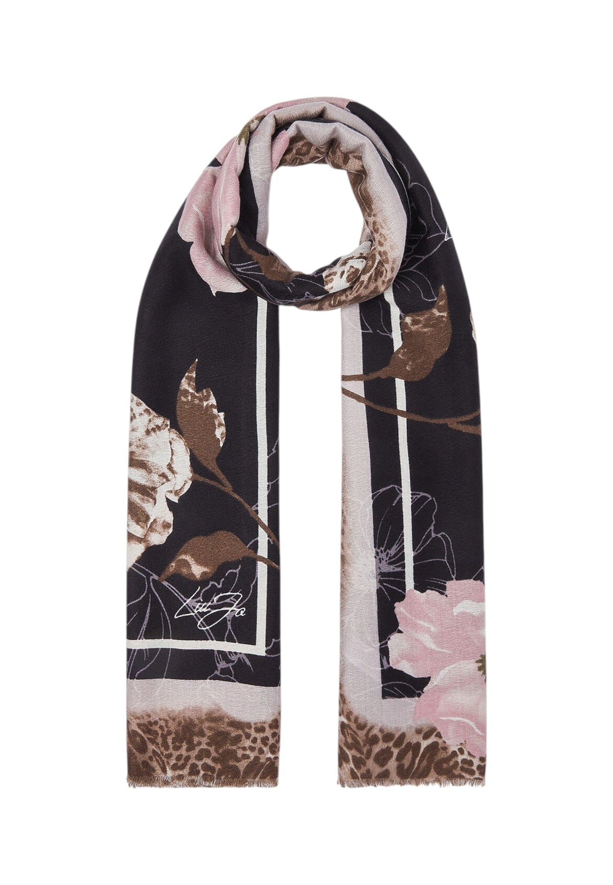 Sciarpa  Donna Liu Jo Flower Maculata 180x70  2F6065T2745