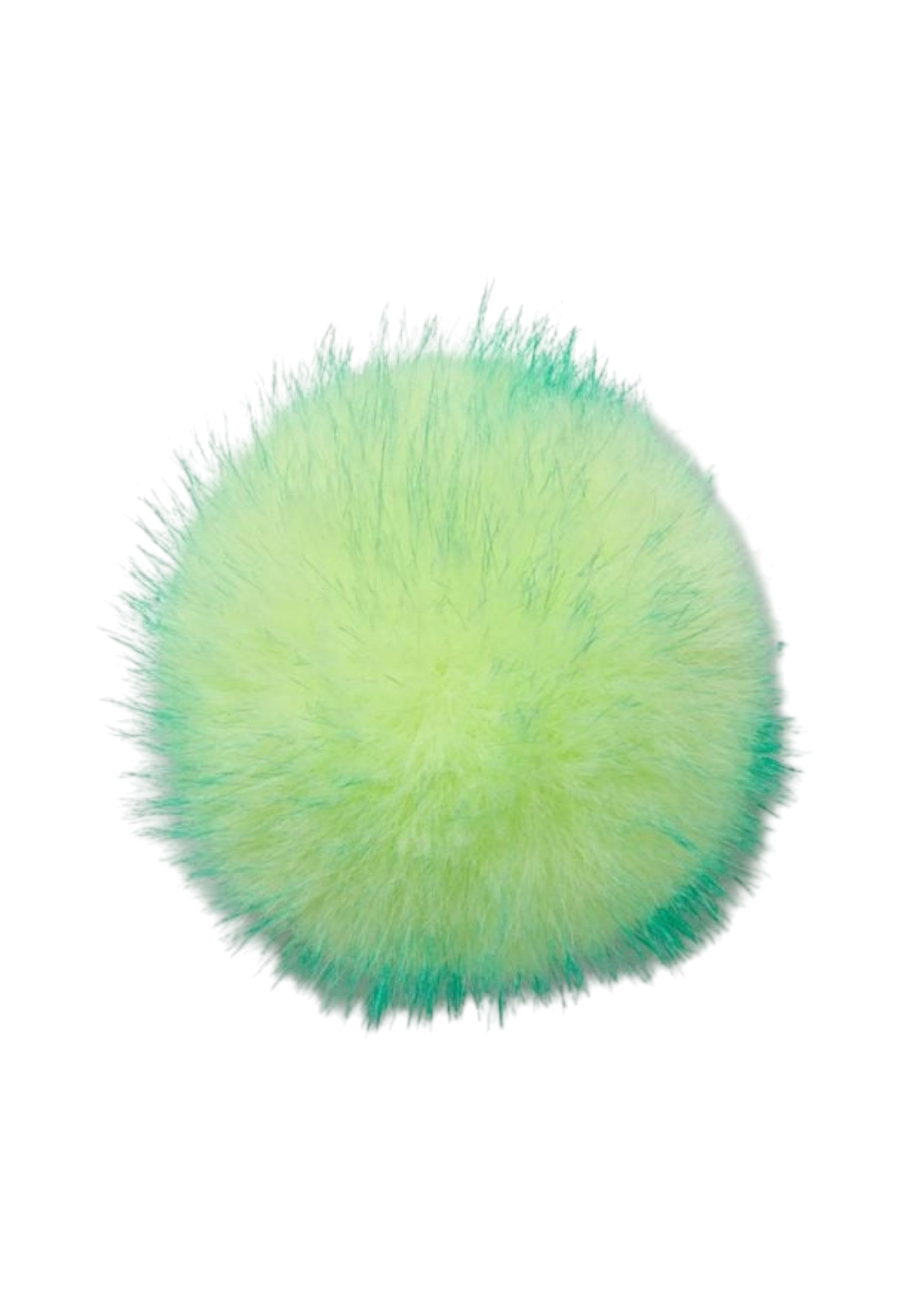 Accessori calzature  Unisex Crocs  Green Long Hair Puff CR.5421