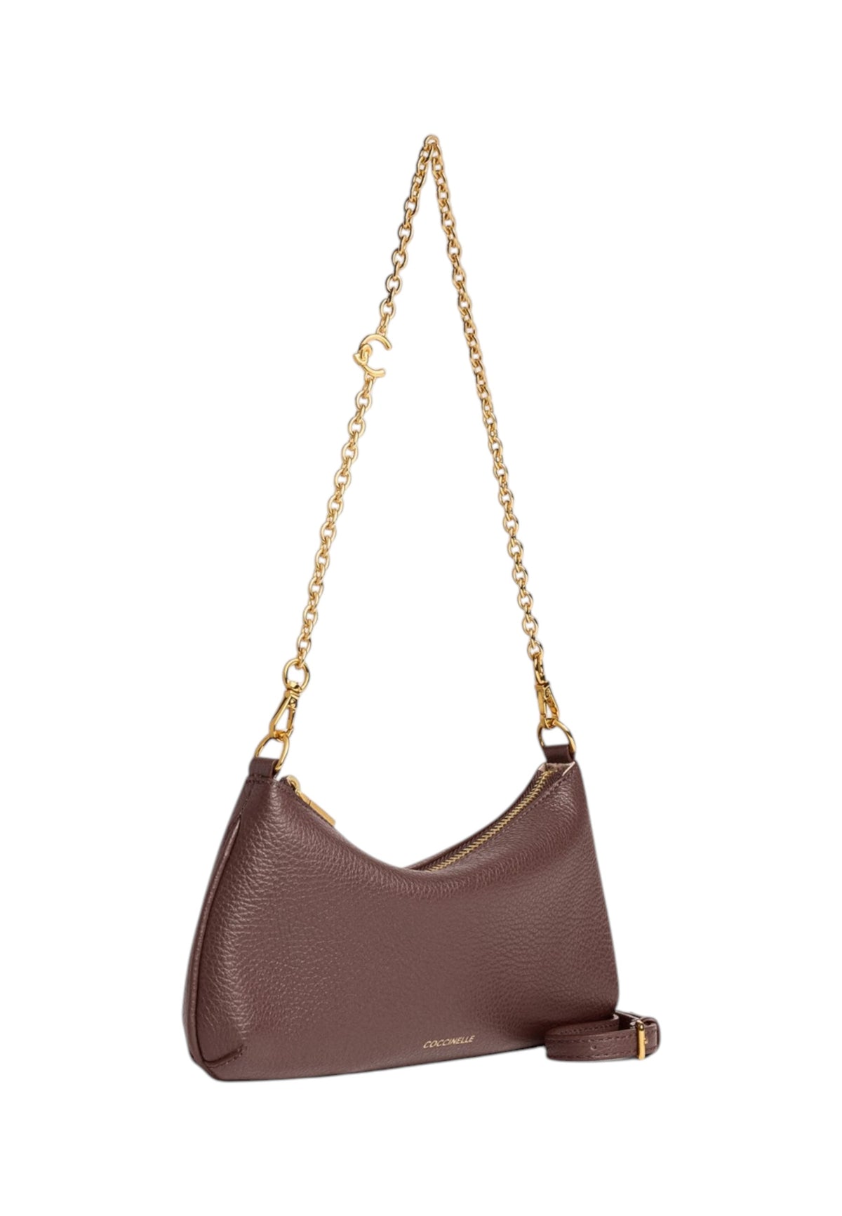 Borsa A Tracolla Donna Coccinelle Mini Bag, Pelle con grana, Con catena C-Me Chain E5VG5520101