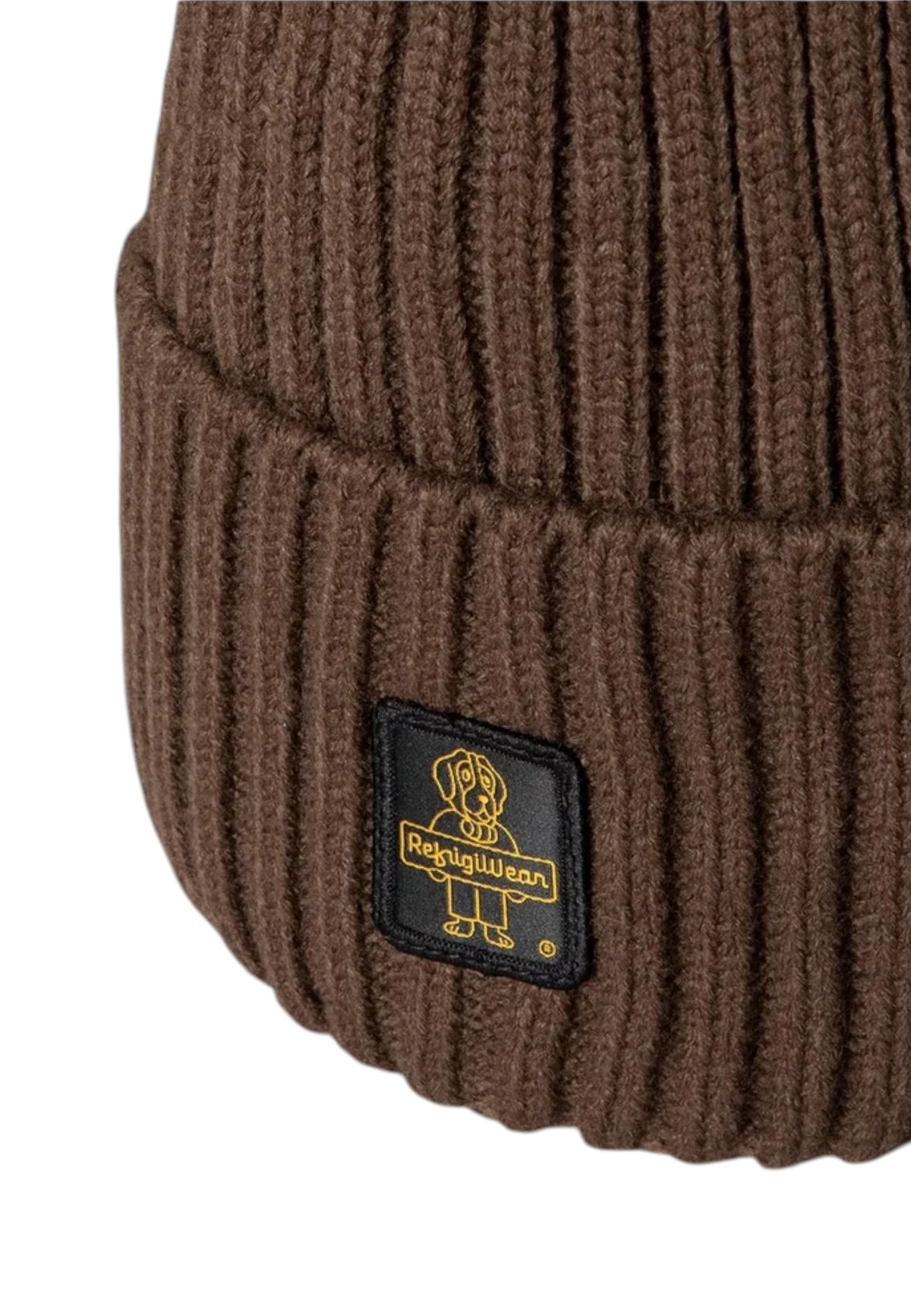 Berretto  Unisex Refrigiwear Lavorazione a coste, Risvolto, Tessuto leggermente elasticizzato, Caldo e confortevole, Pompon in pelliccia, Patch logo ricamata Snowflake Hat 26AIRA0B05508MA9083