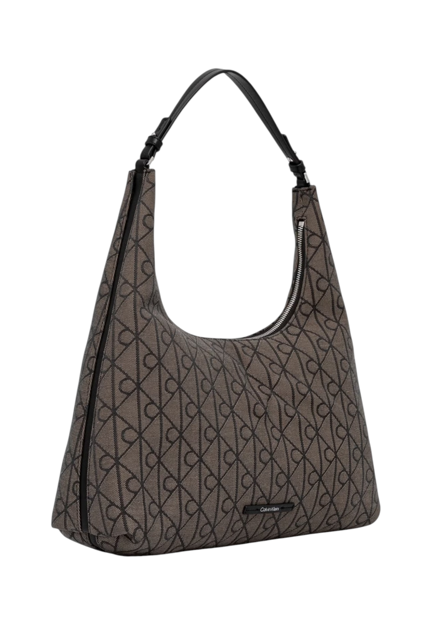 Borsa A Spalla Donna Calvin klein Jacquard Shoulder Bag Emblem LV04F3635G