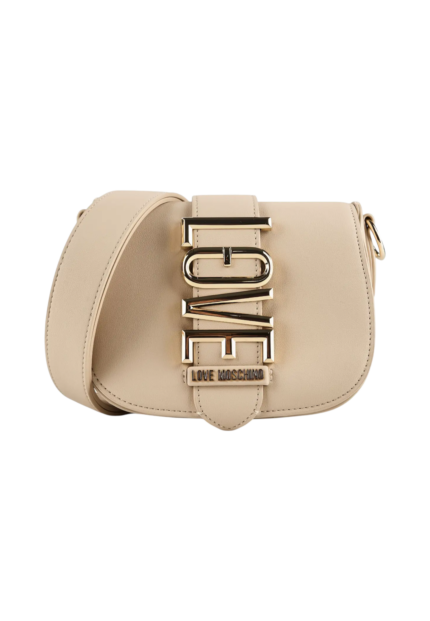 Borsa A Tracolla Donna Love Moschino Arrotondata Con Scritta Love  JC4087PP1PLE1