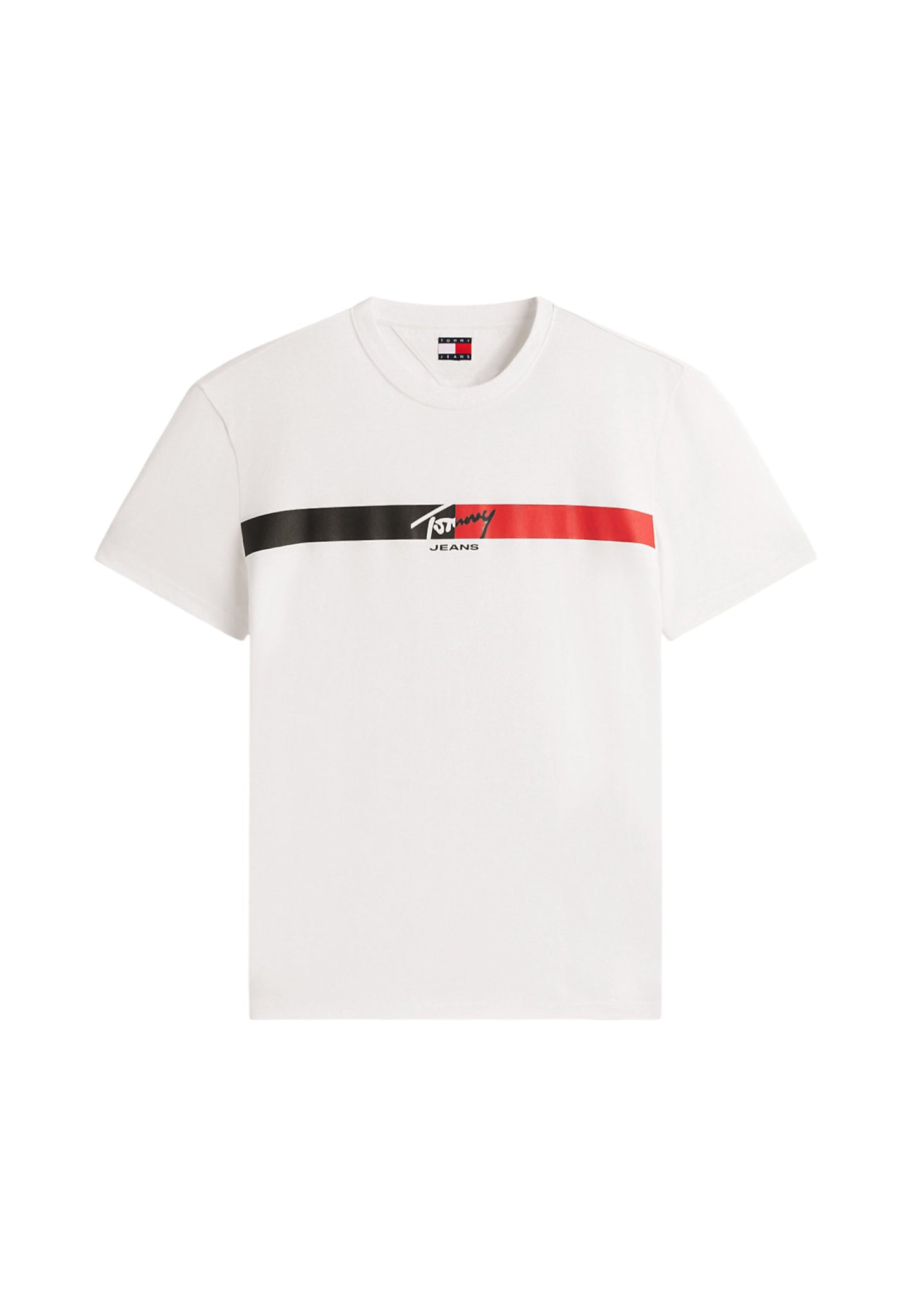T-Shirt Manica Corta Uomo Tommy Jeans  Tjm Reg Signature S DM0DM22539