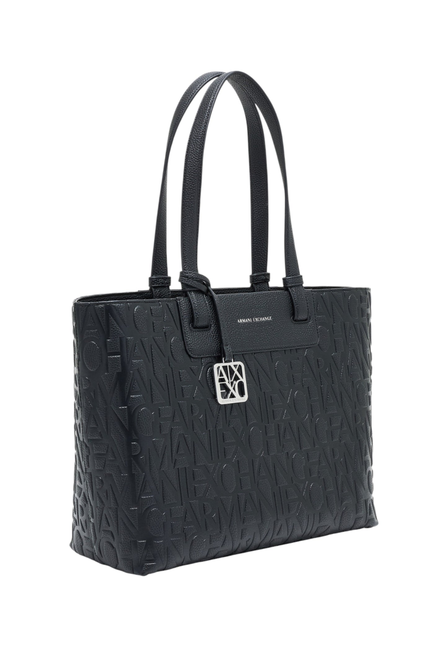 Borsa A Spalla Donna Armani Exchange Shopper Con Logo Allover  XW001481AF15774