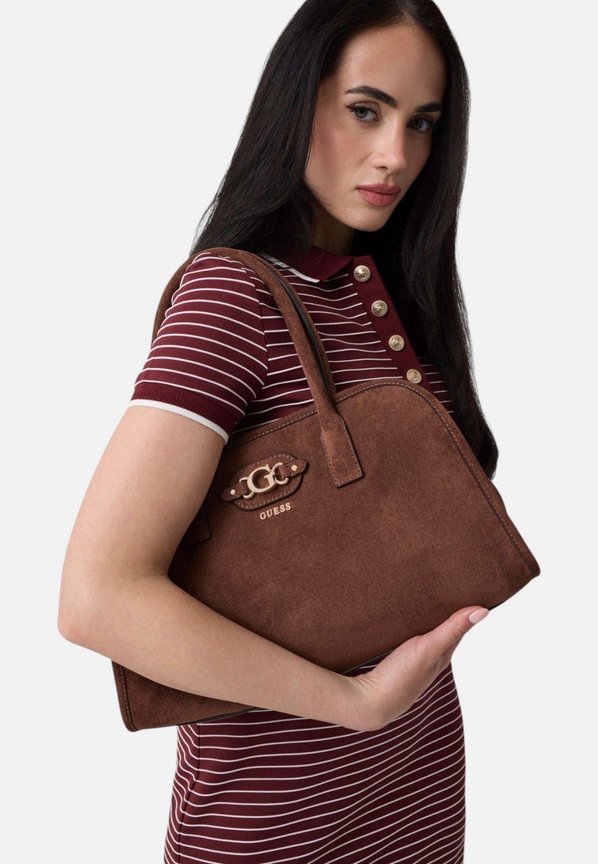 Borsa A Mano Donna Guess Girlfriend Satchel Samantha HWSG2313060