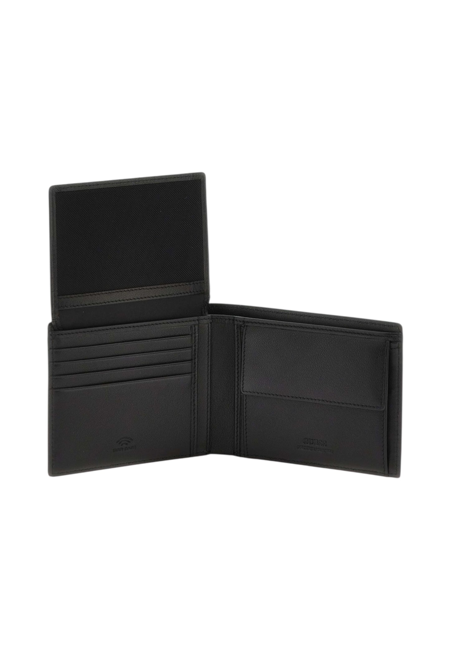 Portafoglio Con Portamonete Uomo Guess Bifold M Double New Boston SMNEBRLEA24