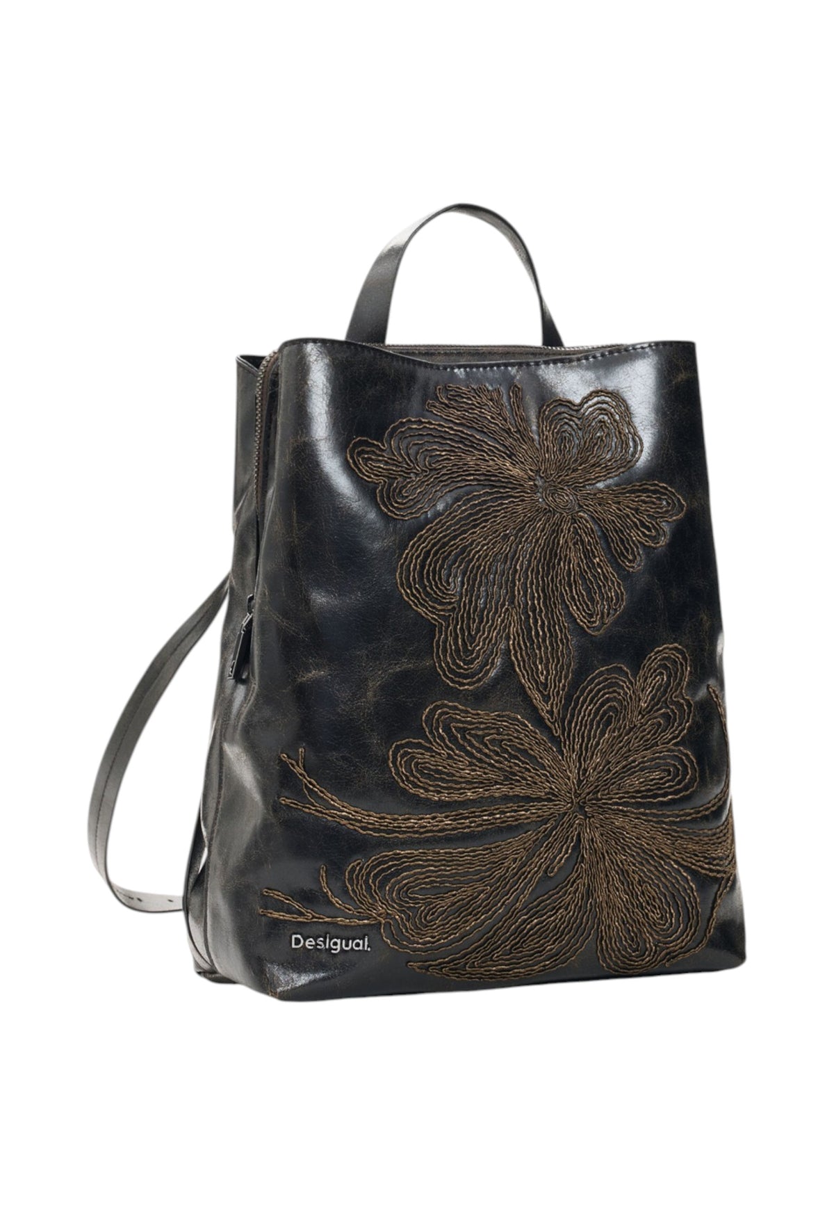 Zaino  Donna Desigual Piccolo, Ricami floreali, Poliestere riciclato Mistral Sumy Mini Straight 26WAKP18