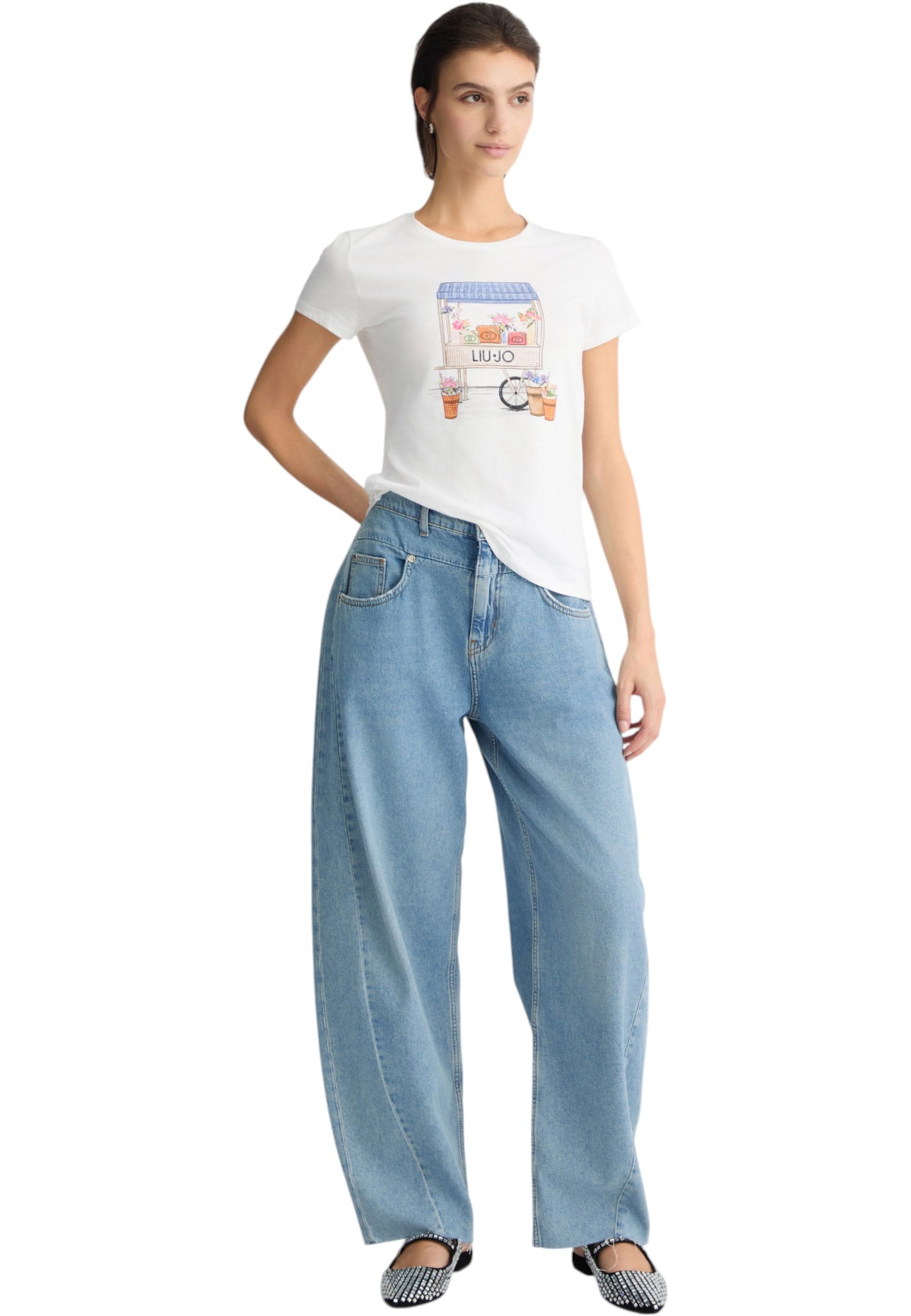 T-Shirt Manica Corta Donna Liu Jo