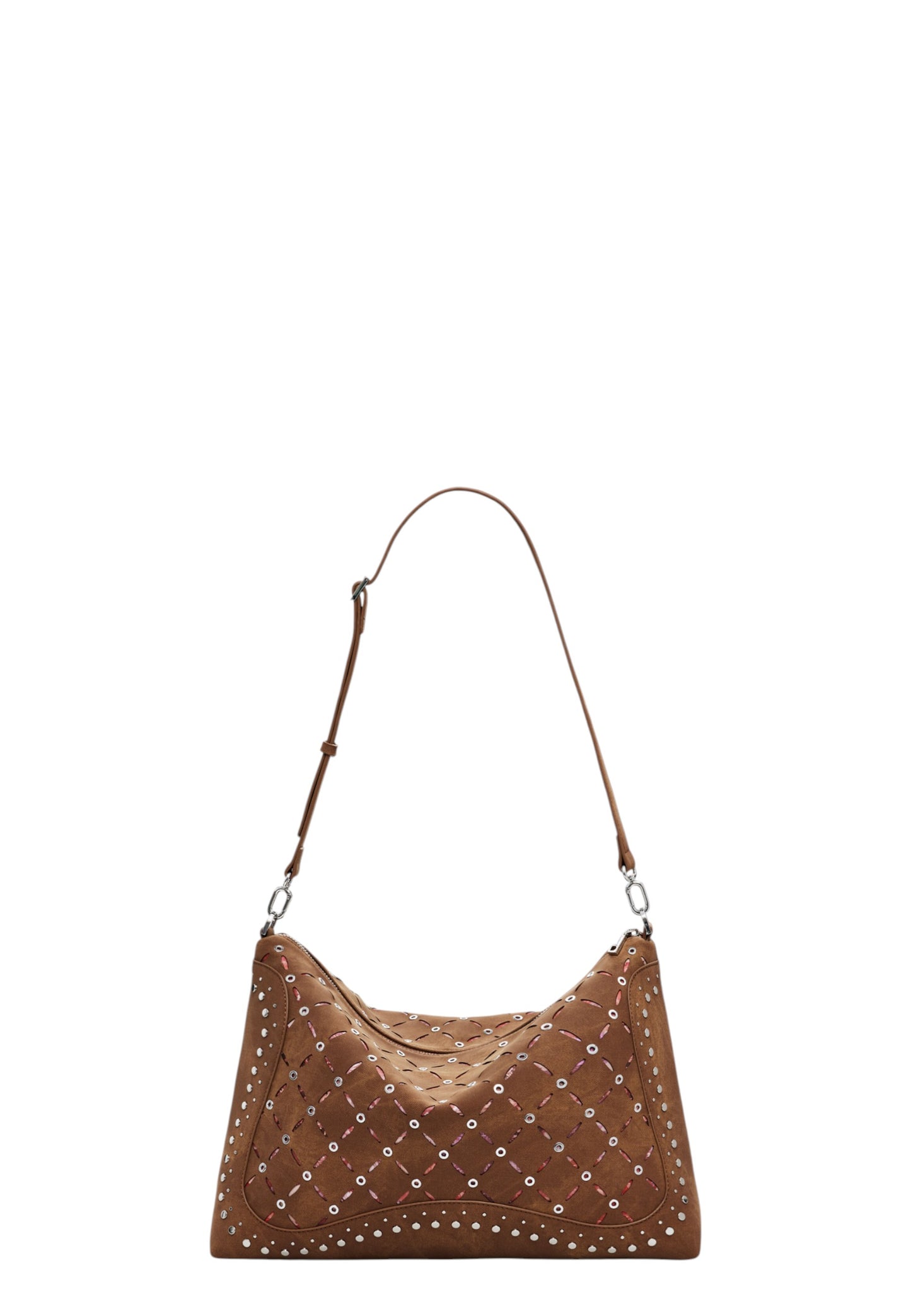 Borsa A Spalla Donna Desigual  Yankee Leiria Mini Camel 25WAXPB5