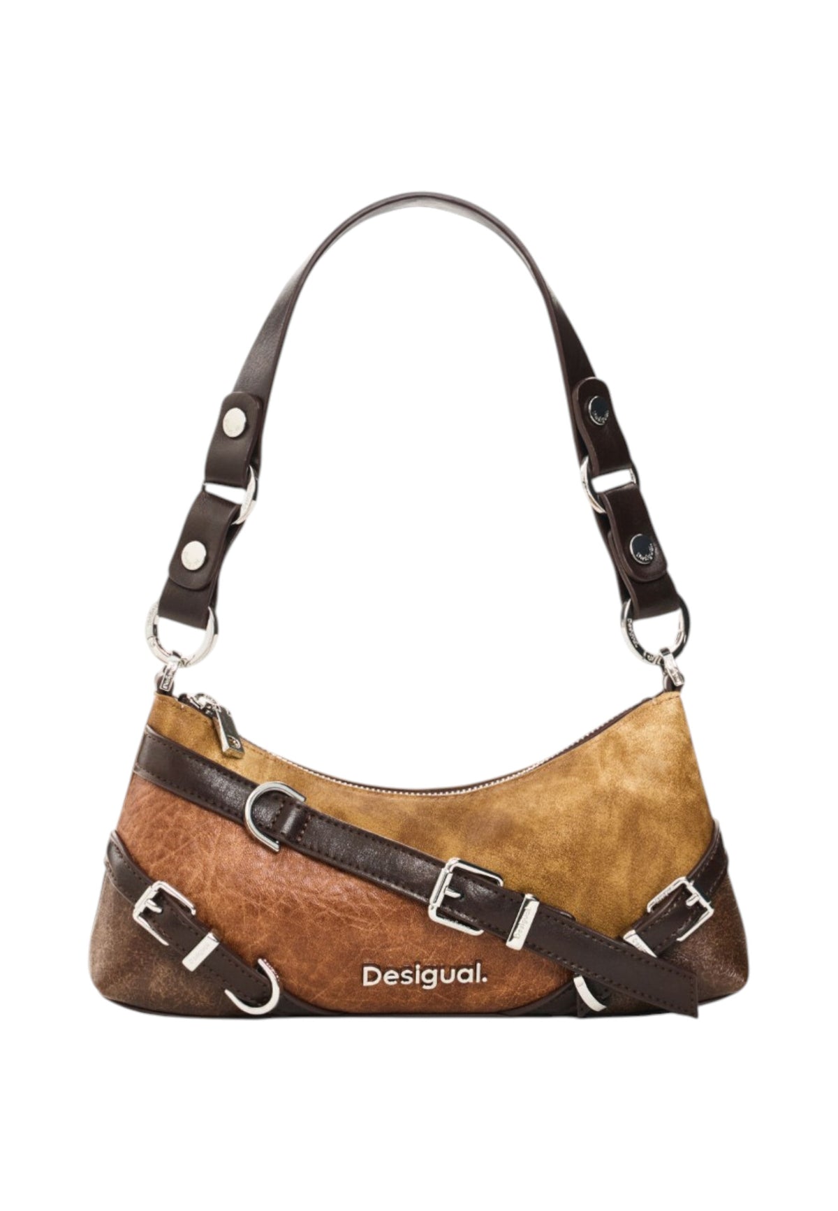 Borsa A Tracolla Donna Desigual Medio, Effetto pelle Aurea Savai 26WAXPA6