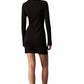 Vestito Corto Donna Calvin klein Jeans  Woven Label Rib Short