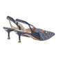 Sling Back  Donna Liu Jo In Denim Monogram Deva 09 SA6023TX523