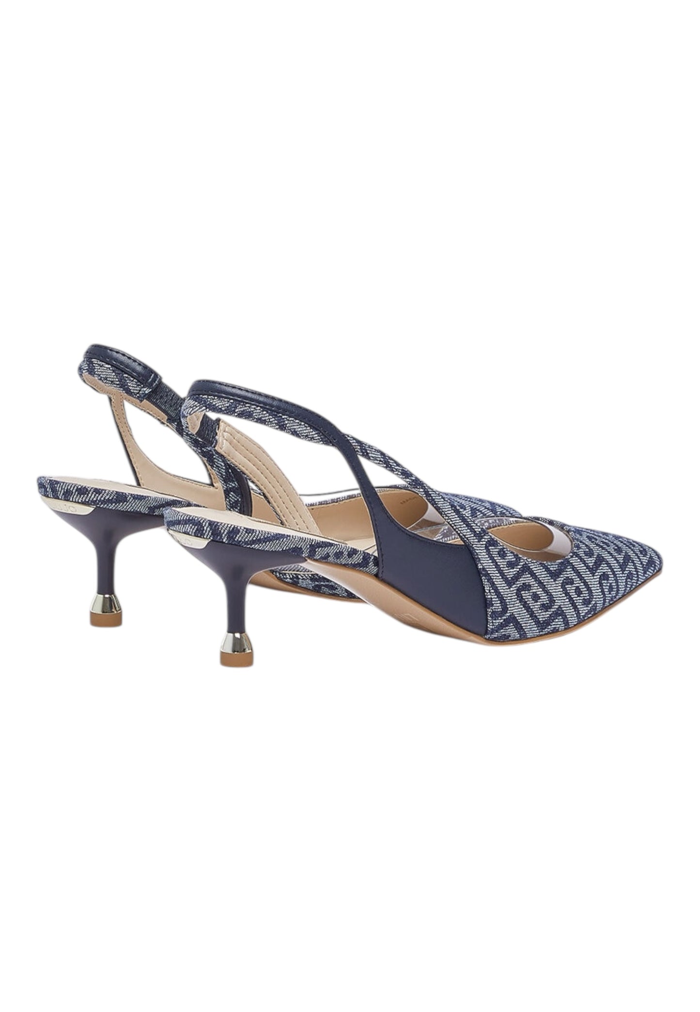 Sling Back  Donna Liu Jo In Denim Monogram Deva 09 SA6023TX523