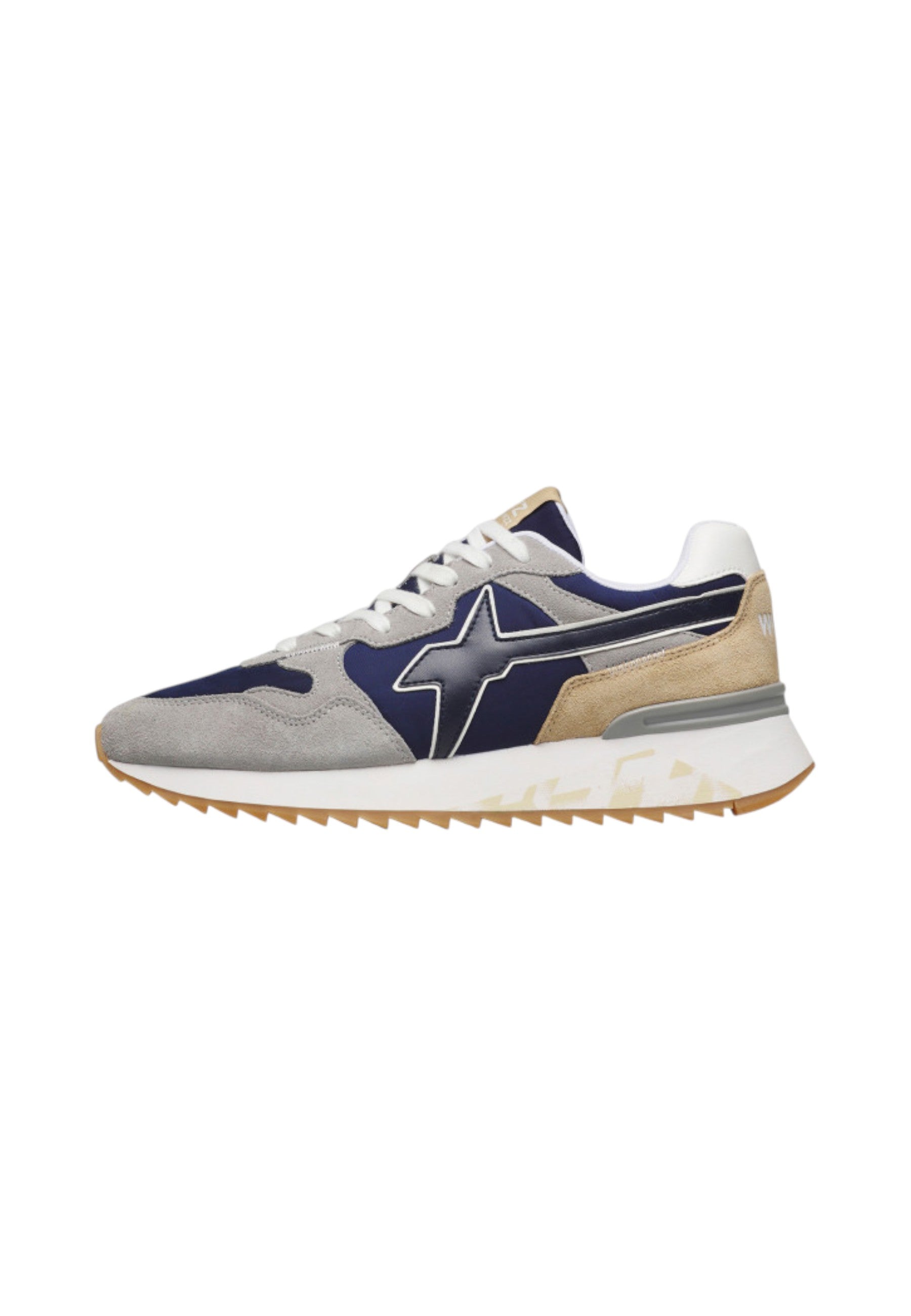 Sneakers Basse Uomo W6YZ In Tessuto Tecnico E Suede Yak-M. 201518526