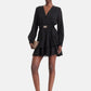 Vestito Corto Donna Guess Flare Con cintura Clarisse W6BK42W4225