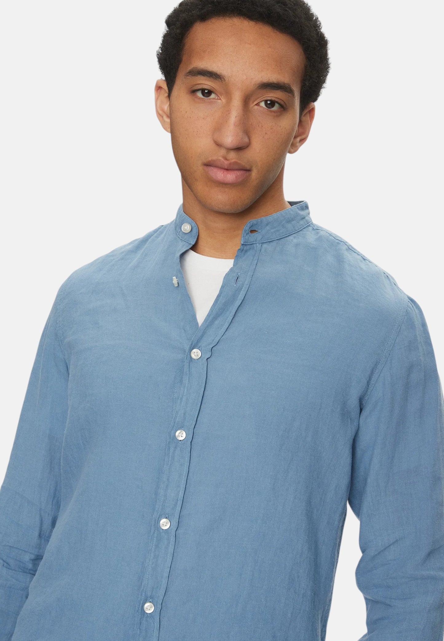 Camicia Manica lunga Uomo Boss Collo Coreana  50537369