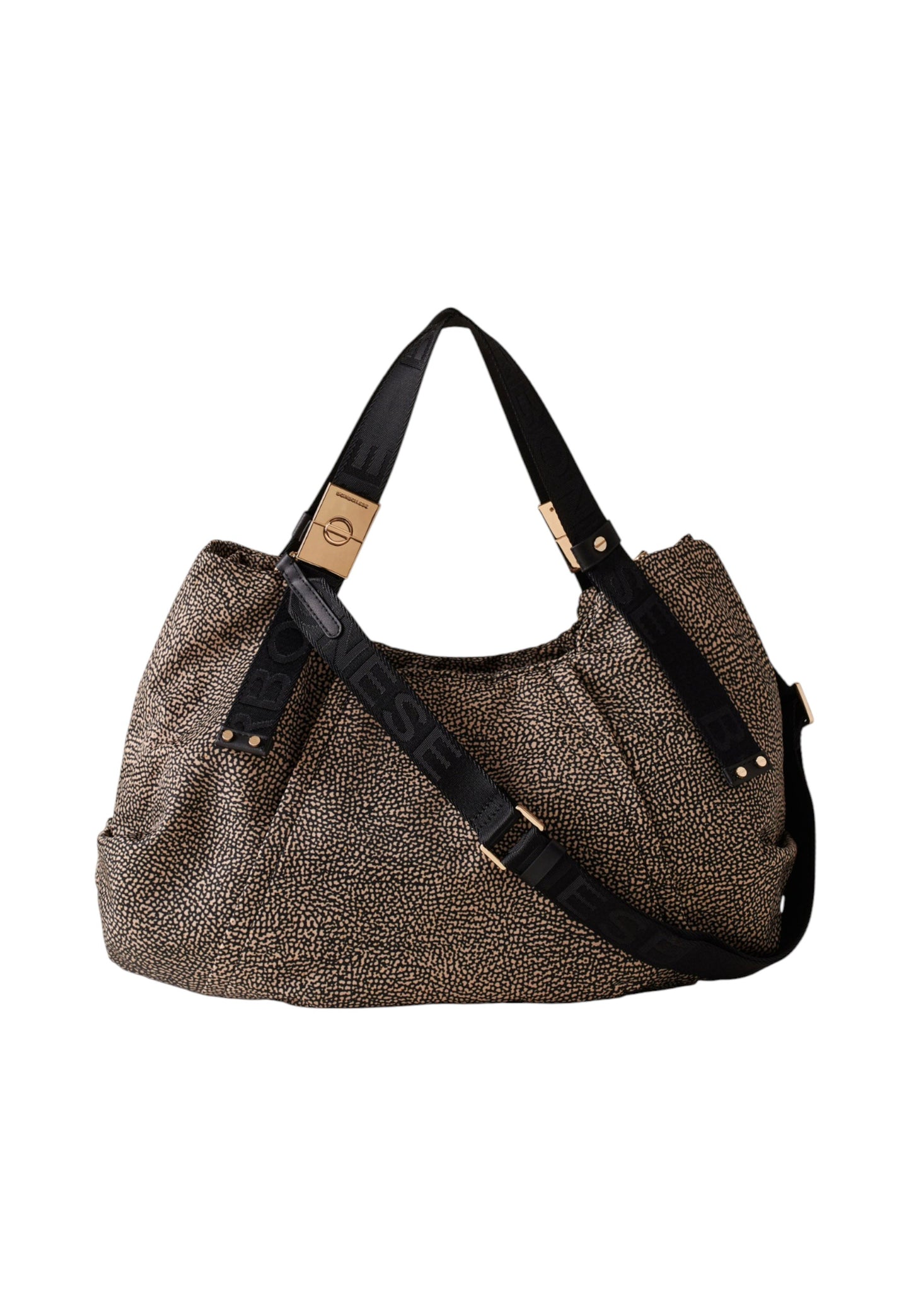 Borsa A Mano Donna Borbonese Bauletto Medium Con Tracolla Fold 933835AH1