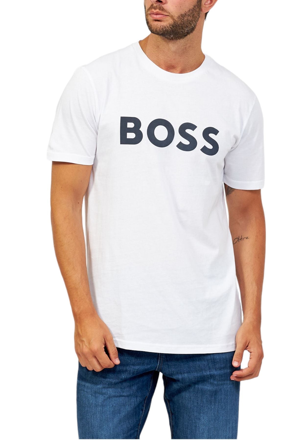 T-Shirt Manica Corta Uomo Boss   50481923