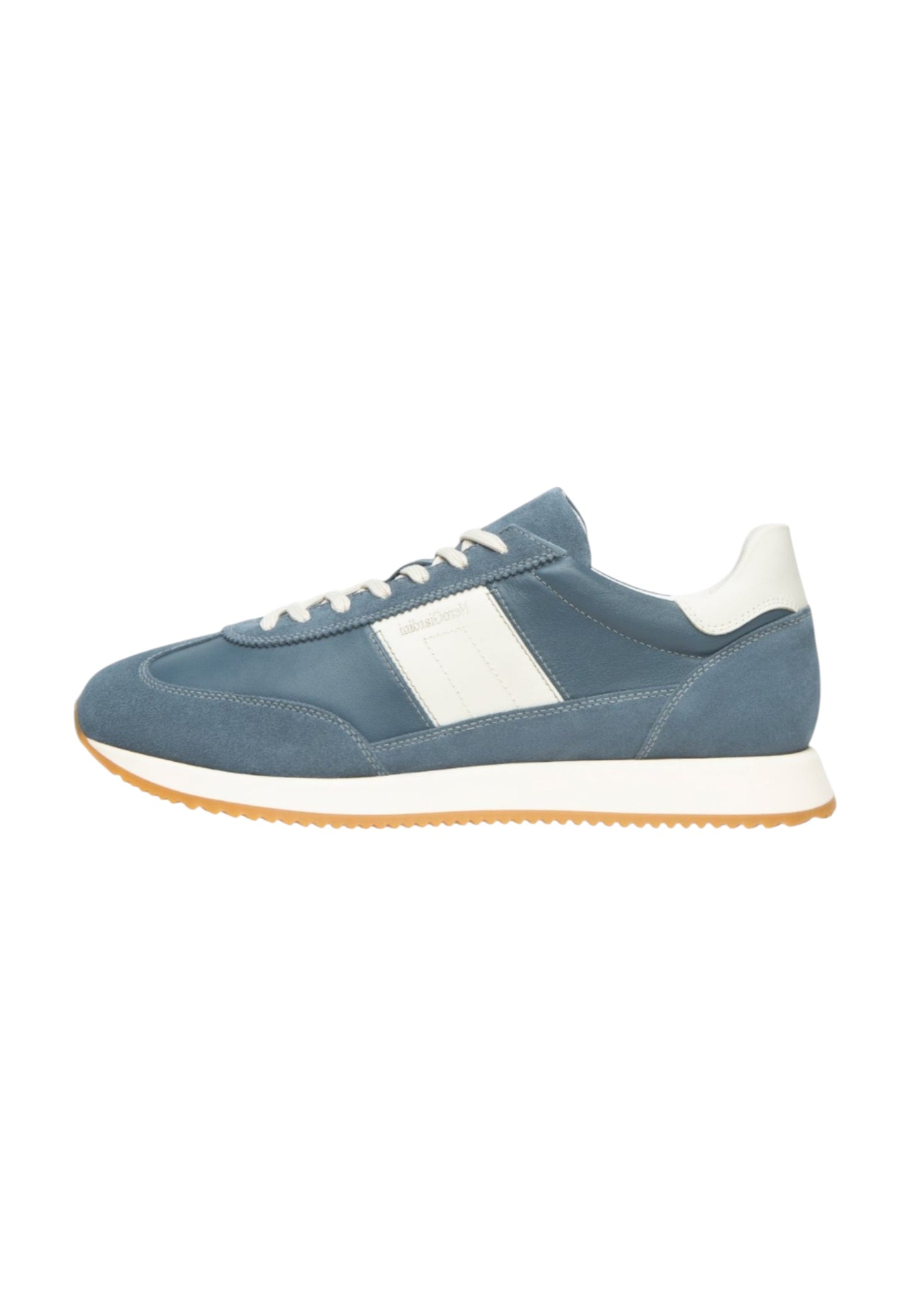 Sneakers Basse Uomo Nero Giardini In Pelle E Camoscio  E601110U