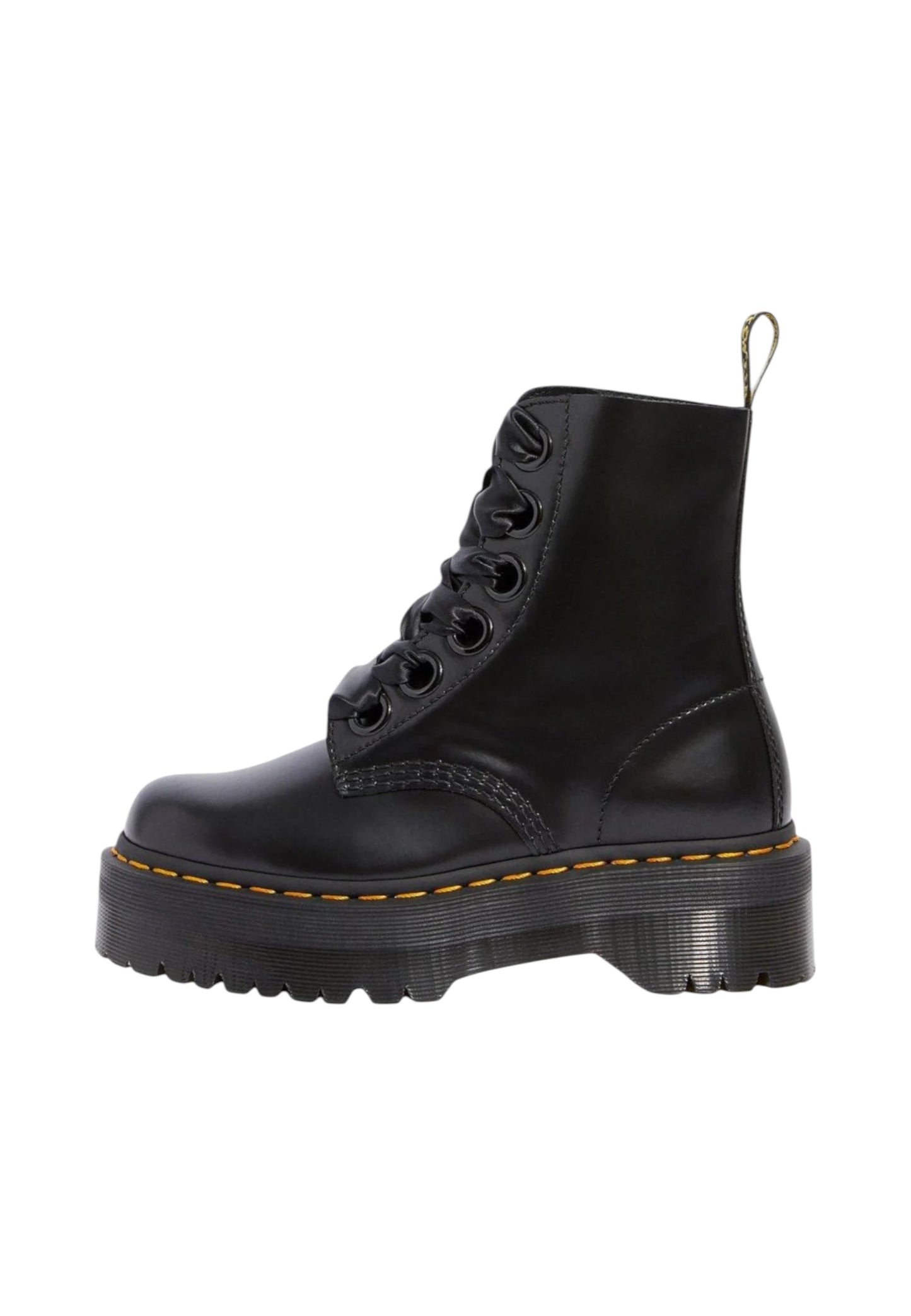 Stivaletti Anfibi Donna Dr. Martens  Molly Black Buttero 24861