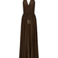 Vestito Lungo Donna Liu Jo In Lurex Con Spacco Eco Line CA6257JS006